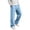 06#Sky Blue, variant on Men’s Sweatpants Fleece Lined Straight Leg Pants With Elastic Drawstring Waist And Pockets For Winter Casual Weekend Wear