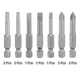 thumbnail image 3 of Uxcell 12Pcs Juego de Puntas de Destornillador 2" Longitud Magnética Ranurada Phillips Torx, 3 of 6