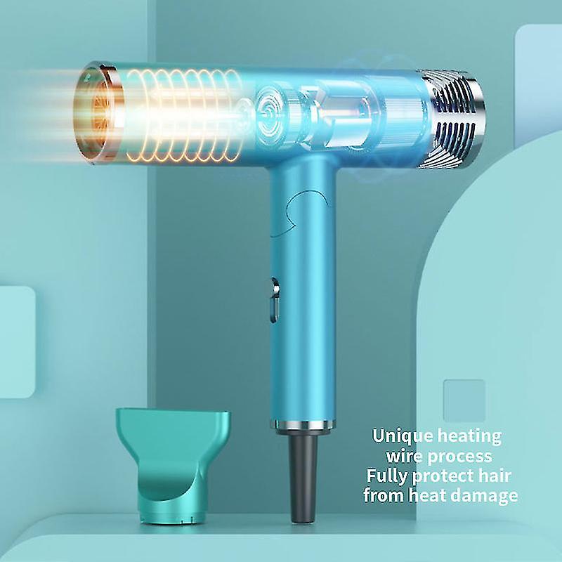 Professional hair dryer with high speed brushless negative ionic foldable hair blow dryers super light fast drying blow dryer