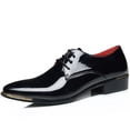 thumbnail image 5 of YUEHUA Men's Oxford Formal Dress Shoes Business Comfortable Classic Lace Up Shoes, 5 of 9
