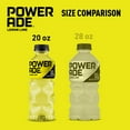 thumbnail image 5 of POWERADE Lemon Lime Electrolyte Sports Drink, 20 fl oz, 8 Pack Bottles, 5 of 12