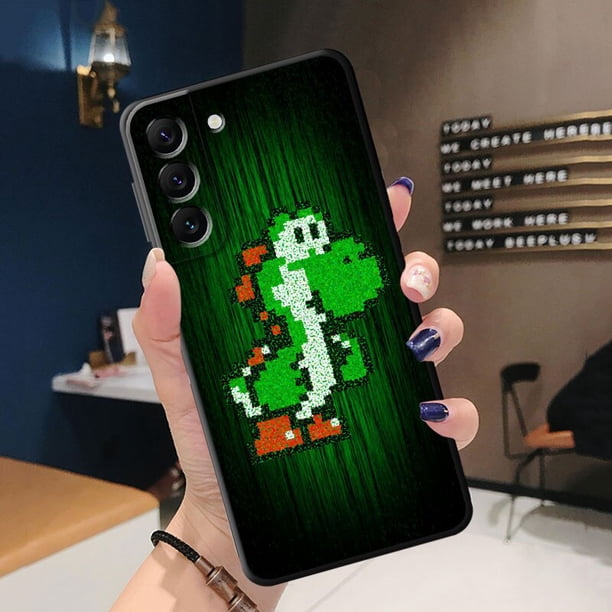 Funda de teléfono Super Mario b-bros para Samsung Galaxy S8, S22 Ultra, 5G, S21 Plus, S20 FE, S21, S7, S10, S9, S10e qiuyongmign unisex