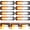 Amber/White, variant on General 4-Pack 6 LED Amber Strobe Lights with Sync Feature for Vehicles Trucks Emergency Warning Hazard Flash Lights Bar Grill Surface Mount Super Bright Waterproof 12V-24V, Amber/Green