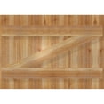 thumbnail image 5 of 32 1/4"W X 23"H Timbercraft Six 5 3/8" Boards Joined Board-N-Batten Shutters W/Z-Bar, Rough Sawn Western Red Cedar (Per Pair), 5 of 13