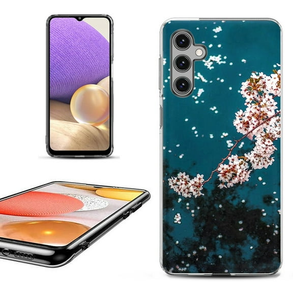 OneToughShield ® Shockproof Phone Case Compatible with Samsung Galaxy S24 / S24 Plus 5G - Night Blossom