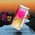 thumbnail image 4 of Altavoces Bluetooth Inalámbricos Pulsantes Luces Rgb Escritorio Audio Al Aire Libre, Pluse6 + Pantalla Completa Deslumbrante Mini Altavoz Portátil con Batería 2400Mah Altavoces Bluetooth Al Aire Libre, 4 of 9