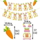 thumbnail image 3 of Pancarta de Pascua Feliz Soledad decoraciones colgantes de remolino 17 cm, 3 of 7