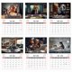 thumbnail image 4 of Calendarios Calendario Corporativo Gatos Un calendario, 4 of 9