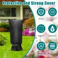 thumbnail image 4 of Outdoor Faucet Cover Socks 25”H x 13”W for Winter Freeze Protection, Outdoor Tap Cover, Large Faucet Covers for Outside, Reusable Yard Spigot Cover, Antifreeze Long Water Insulated - 1 Piece, 4 of 8