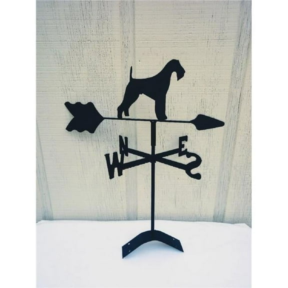 The Lazy Scroll airedaleroof Airedale Terrier Roof Mount Weathervane