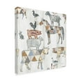 thumbnail image 2 of Trademark Fine Art 'Farm Family Pattern IV' Canvas Art by Courtney Prahl, 2 of 4