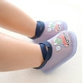 thumbnail image 5 of MEZZALL Animal Kids Boys Girls Socks Barefoot Aqua Shoes Socks Non- Floor Cartoon Pattern Mesh Sneakers Shoes Cozy Toddler Footwear, Blue, 3-4 Years, 5 of 8
