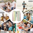 thumbnail image 6 of JRXY Classic Retro Stripes Men's Summer Boardshorts Beach Shorts 3Xl, 6 of 7