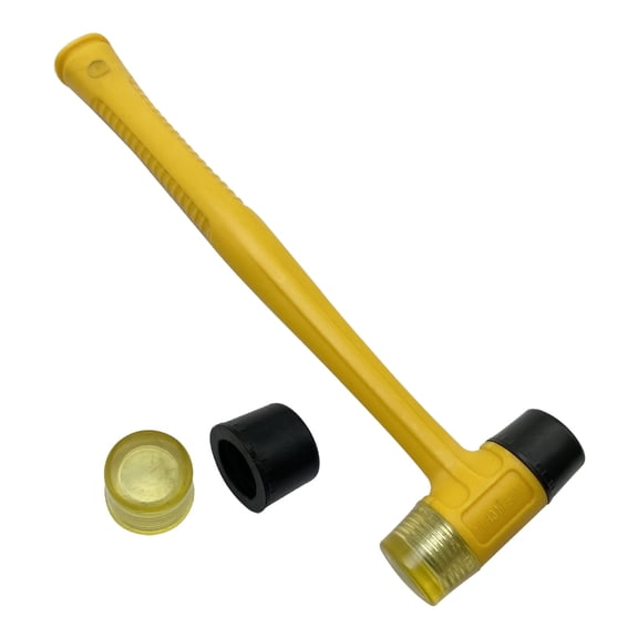 Soft Mallet Versatile Soft Mallet Essential Tool Rubber Hammer Heavy Duty Hammer for Glazing Window & DIY Hand Tool