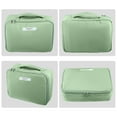 thumbnail image 4 of Unique Bargains Floral Makeup Bag Zipper Flower Cosmetic Pouch Green, 4 of 6