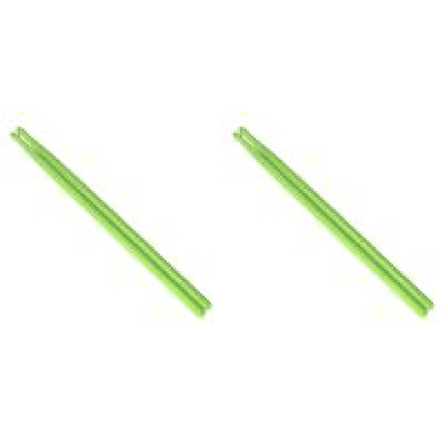 1 Par Baquetas Tambor Baquetas Nailon Accesorios Profesionales (verde Claro)