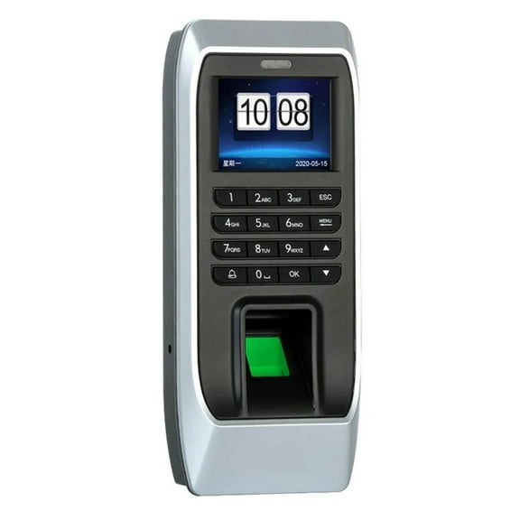 Time Clocks 2.4 Inch Fingerprint Time Attendance Machine Door Access Control System ,Attendance Accuracy