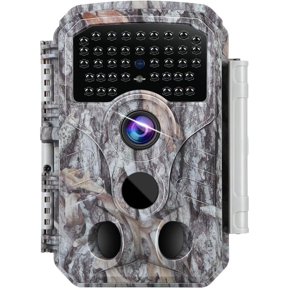 BLAZEVIDEO Game & Trail Camera 32MP Photo & 1296P Video with 100ft Night Vision Motion Activated 0.1s Trigger Speed Waterproof for Home Security, Outdoor Wildlife Scouting