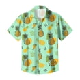 thumbnail image 6 of HAJWOH Hawaiian Shirt for Men Casual Button Down Short Sleeve Summer Beach Shirts Loose Fit Floral Print Tropical Tops, 6 of 7