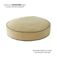 thumbnail image 2 of Happy Hounds Scout Round Reversible Pillow Dog Bed, Buttercream, Medium, 2 of 7