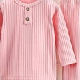 thumbnail image 4 of Splozh Boys Pjs Boys 2 Pieces Cotton Pajamas Toddlers Long Sleeve Soft Sleepwear Sets Truck Dinosaur,Pink,5-6 Years, 4 of 4