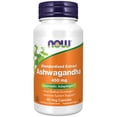 thumbnail image 1 of Supplement NOW Foods Ashwagandha 450 mg 90 cápsulas vegetarianas, 1 of 4