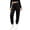 Black, variant on Enridrech Sweatpants for Girls Elastic Waisted Joggers Fall Winter Casual Soft Slim Leg Jogger with Pockets