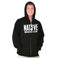 thumbnail image 5 of New Jersey Attitude Included Funny Zip Up Hoodie Men's Women's Brisco Brands X, 5 of 6