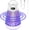 White, variant on Bug Zapper Outdoor Indoor Mosquito Zapper, 2 in 1 Rechargable Fly Traps Mosquitoes Kiler with LED Light, Electric Cordless USB Powered Flying Insect Zapper for Home, Camping, Backyard, Patio, Black