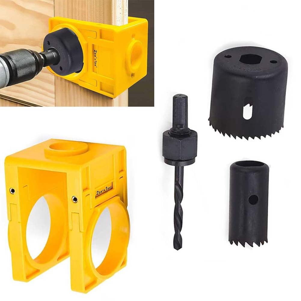 Door Lock Installation kit Carbon Steel Hole cutter for Wooden Doors drill bit