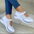 thumbnail image 2 of JINMGG Sneakers for Women Plus Clearance Spring Sneakers Women Casual Breathable Sport Shoes Casual Mesh Shoes White 40, 2 of 7