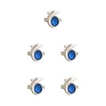 thumbnail image 2 of Qarigey Anillos de humor Color cambiable Joyería de moda ajustable Accesorios para disfraces Formas múltiples Favores de fiesta Bola de bola de delfines 5Conjunto, 2 of 6