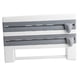 thumbnail image 4 of Soporte para Papel De Cocina, Soporte para Pared, Estante De Almacenamiento para Botellas De Salsa, Soporte para Papel De Cocina, Herramienta De Cocina, Corte De Película Adhesiva(Gris Blanco), 4 of 14