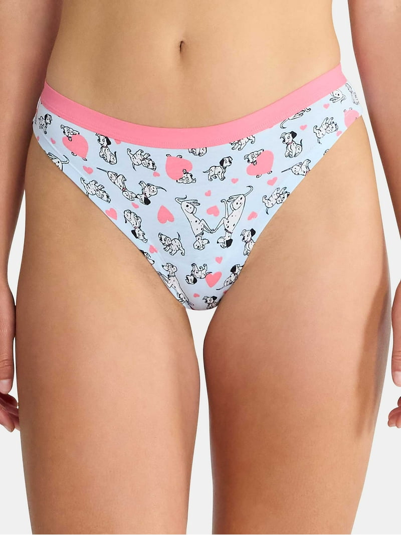 Disney Dogs Womens Cheeky Panties, 3-Pack, Sizes S-XXL - Walmart.com
