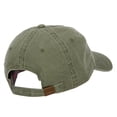thumbnail image 4 of Pray for Our Troops Embroidered Washed Cap - Olive OSFM, 4 of 5