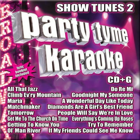 Party Tyme Karaoke: Show Tunes, Vol. 2 (CD)