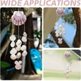 thumbnail image 4 of 2Set DIY Scallop Wind Chimes Kit Natural Seashell Wind Chimes for Outside Shell Wind Chimes Outdoor for Patio Garden Yard Decoration, 4 of 7