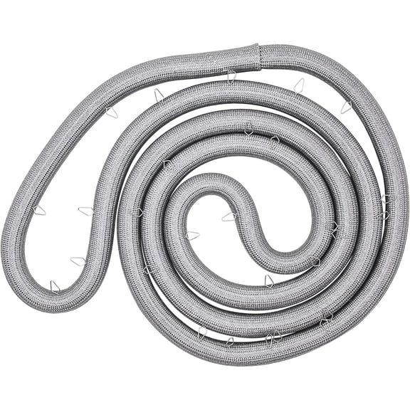 Whole Parts Range Oven Door Seal Gasket (Including 28 Mounting Clips) Part# DG63-00483A - Replacement and Compatible with Some Samsung Ranges or Ovens