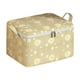 thumbnail image 2 of Bolsas extra grandes para ropa - Bolsa transparente resistente con asas reforzadas y doble cremallera - 71x61x50cm, amarillo, 2 of 9