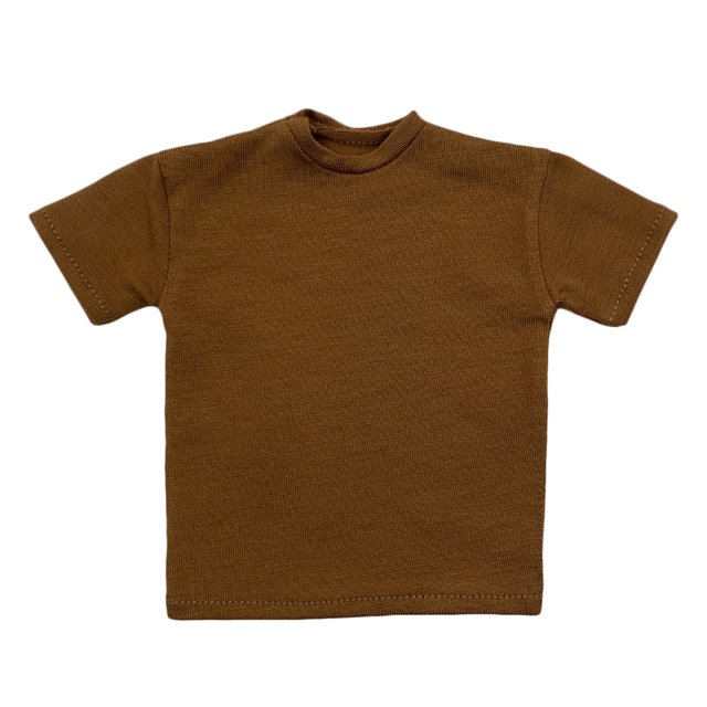 Ounissouiy Camiseta de manga larga verde a escala 1/6 para cuerpo de de acción masculina de juguete caliente de 12 pulgadas Juguetes Marrón 12 pulgadas