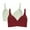 Multicolor 1, variant on 2PC Bras for Women No Underwire Embroidered Glossy Seamless Comfortable Breathable Push Up Full Coverage Underwear Bralette Bra,Green,48 B