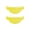 Yellow, variant on 2 Pack Pot Strainer for Pots and Pans, PP Plastic Kitchen Drainer for Pasta, Vegetables and Fruits