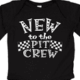 thumbnail image 4 of Inktastic New to the Pit Crew Racing Flags Boys or Girls Long Sleeve Baby Bodysuit, 4 of 5