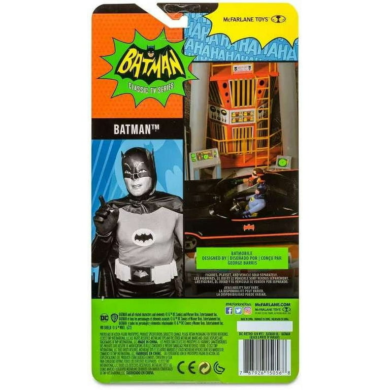McFarlane DC 1966 TV Series Batman Action Figure (Black