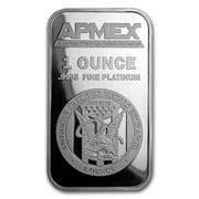 1 oz Platinum Bar - APMEX (In TEP)