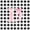 Pink Black D, variant on Manfei Monogrammed A Design Blackout Curtains,Geometric Grid Print Window Curtains Pack of 2 (38x45 Each)