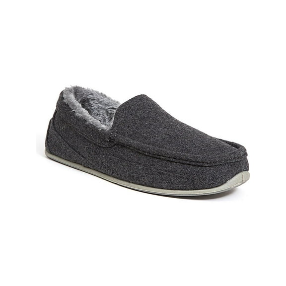 Deer Stags Unisex Spun Wool Slipper - Dark Grey - 11 Medium