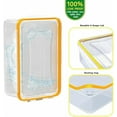 thumbnail image 7 of 40 Pcs Food Storage Containers with Lids Airtight- Plastic Meal Prep Container for Pantry Kitchen Organization, Microwave, Dishwasher, Freezer Safe -100% Leak Proof (20 Stackable Boxes-20 Lids), 7 of 7