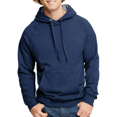 Hanes Men's and Big Men's Nano Premium Soft Lightweight Fleece Pullover Hoodie, Up to Size 3XL