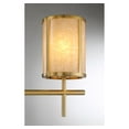 thumbnail image 6 of Warm Brass Three Light Bathroom Vanity from the Camden Collection, 6 of 6